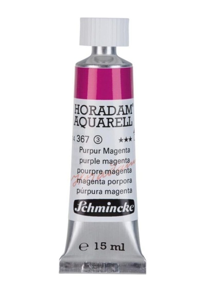 Schmincke : Horadam Aquarell Artist Sulu Boya : 15 Ml Tüp : Seri 3 367 Purple Magenta