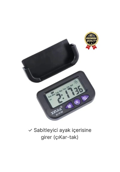 Çok Fonksiyonlu Kronometreli Alarmlı Tarih Göstergeli Masaüstü Ders Sınav Çalışma Mini Dijital Saat