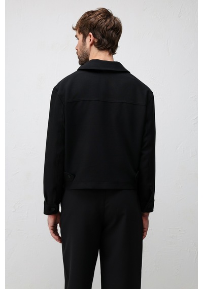 Antioch Relaxed Fit Baharlık Erkek Mont Siyah