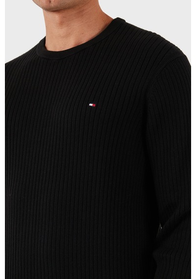 Tommy Hilfiger Erkek Kazak Mw0mw40449 Bds Siyah Siyah