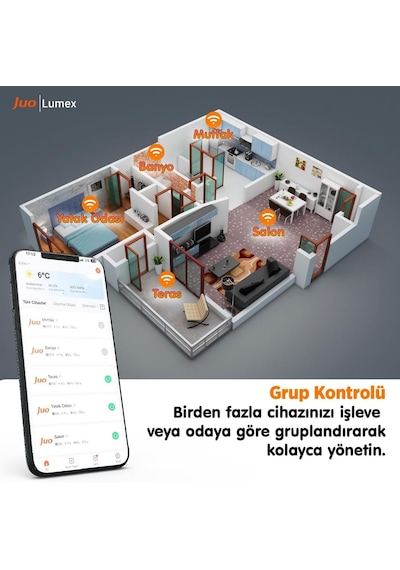 Juo Lumex Akıllı Ampul 11w Led Rgb Wifi & Bluetooth Diğer