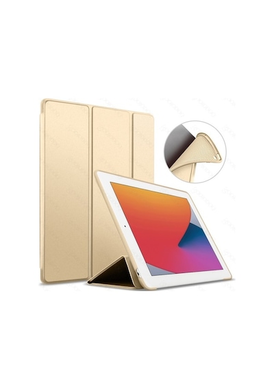 Apple Uyumlu iPad 9. Nesil 10.2" Kılıf Arkası Silikon Smart Case A2602 A2603 A2604 A2605