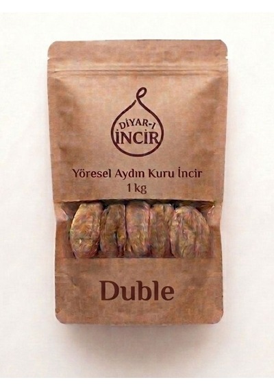 Aydın Dağ İnciri Duble 40 Kalibre 250g - 500g - 1kg - 15kg Seçenekli 1 KG