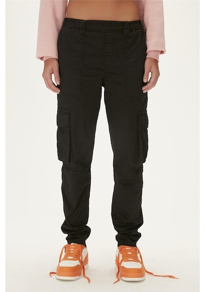 Bad Bear Lara Cargo Sweatpants Siyah Kadın Pantolon-siyah Siyah
