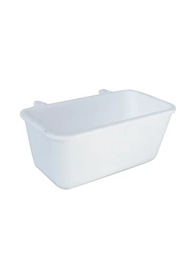 Plastik Yem Kabı 8 Cm - Kuşlar İçin 120 Adet