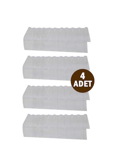 4 Adet Mini Sera Tüneli Özel Plastik Kavun Çilek Marul Bahçe Serası 170 Cm X 35 Cm