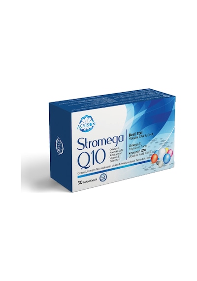 Acvison Stromega Yüksek Miktarda Omega3 İçeren 5'li Etki