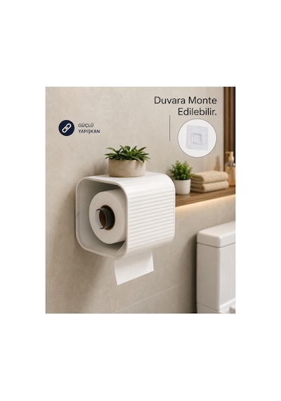 5 Li Banyo Çamaşır Seti 65 L Sepet + 40 L Sele + 25 L Çöp Kovası Beyaz - 914118815 Beyaz