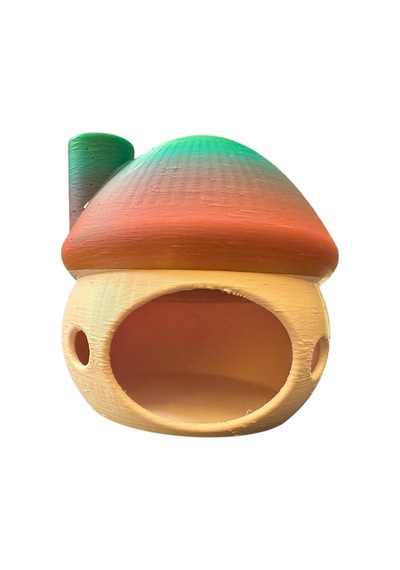 Akvaryum Dekoru Renkli Balık Yuvası 8x8 Cm Suya Batan Model Yuva-0808-01, One Size