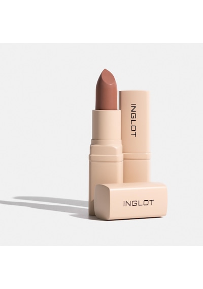 Inglot Krem Soft Mat Ruj Warm Caramel 502 Warm Caramel