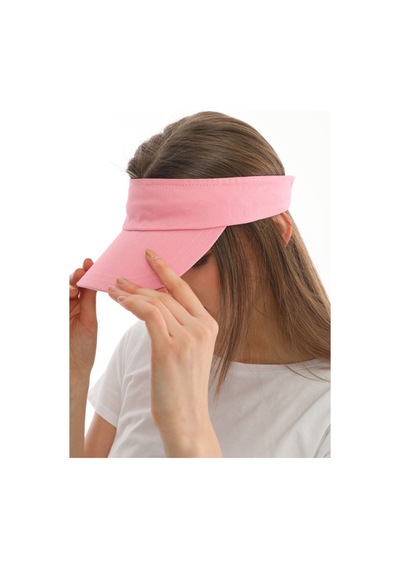 Uv Koruyuculu Unisex Siperlikli Pembe Şapka Pembe