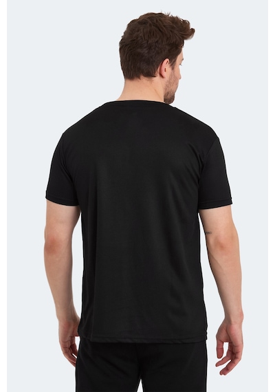 Slazenger Odalıs 2 Li Set Erkek Siyah - Lacivert Tişört