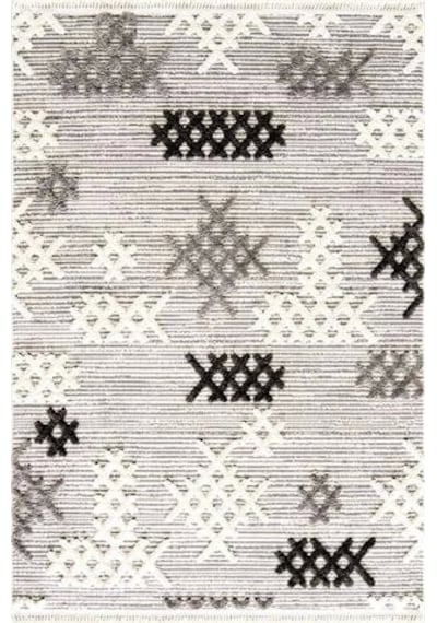 Dekorenti Halı Step 2205 Gri Çok Renkli