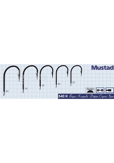 Mustad Olta İğnesi 540h 25li No:6-0