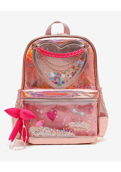 Skechers G Queen Heart Backpack Büyük Kız Çocuk Metalik Pembee Sırt Çantası Sktt30390-spnk