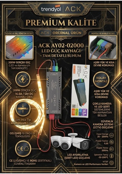 Enerji Aydınlatma / 16.5 Amper Trafo 12v