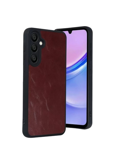 Newface Samsung Galaxy A37 5g Aras Deri Kapak - Bordo