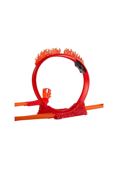 Hot Wheels Track Builder Alev Temalı Akrobasi Seti - HMC04