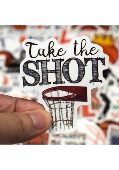 Basketbol Sticker Seti Laptop Ajanda Notebook Tablet Telefon Defter Etiket Bullet Journal Diğer