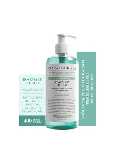Rosemary Touch Anti-oil Face And Body Cleansing Gel 400ml Temizleme Jeli