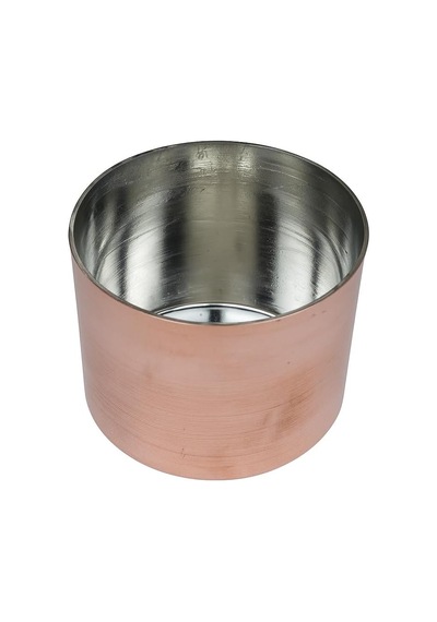 El Yapımı Bakır Sütlaç Ve Sufle Kabı, Modern Tasarım, 8x6 Cm, 1.5 Mm Kalınlık Diğer