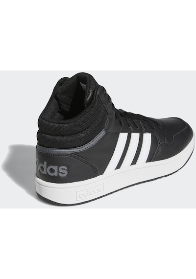 Adidas Gw3020 Hoops 3.0 Mıd Erkek Günlük Spor Ayakkabısı Siyah