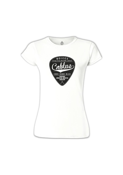 Cnblue - Code Blue Beyaz Kadın Tshirt 001