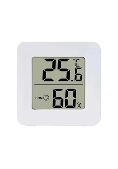 Alkatronik 45mm Mini Nem Sıcaklık Ölçer Hava Durumu Isı Gösterge Dijital Ekran Termometre Ev Oda Ofis Kuluçka