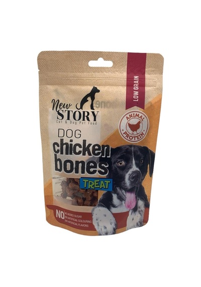 New Story Köpekler İçin Tavuklu Atıştırmalık Chicken Bones 80 G