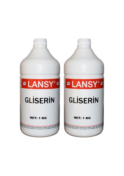 Lansy Gliserin 2 Adet 1 Kg %99,5 Saflik