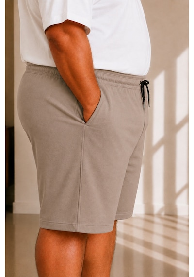 Sngl Tekstil Erkek Büyük Beden Kapri 3xl 4xl 5xl 6xl 7xl 8xl 9xl Vizon