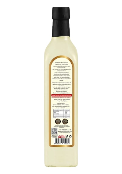 Hanzade Bitkisel Pirinç Sirkesi 500 ML