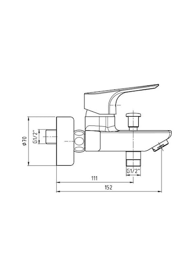Eca Niobe 482 Banyo + 054 Lavabo + 098 Eviye Batarya Seti 3'lü Krom