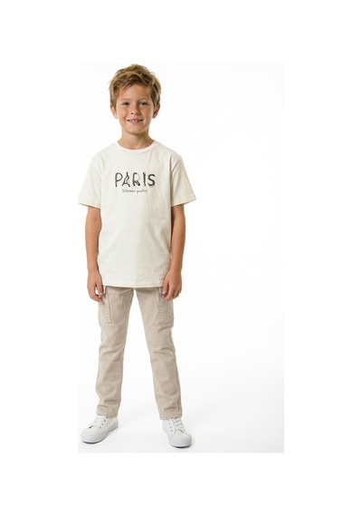 Xo Kids Erkek Çocuk 4lu Alt Üst Takım 3-8 Yaş 2779 Haki