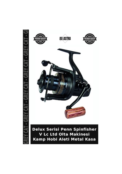 Delux Serisi Penn Spinfisher V Lc Ltd Olta Makinesi Kamp Hobi Aleti Metal Kasa 7500lcltd