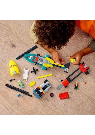 LEGO® City 60343 Kurtarma Helikopteri Nakliyesi 215 Parça