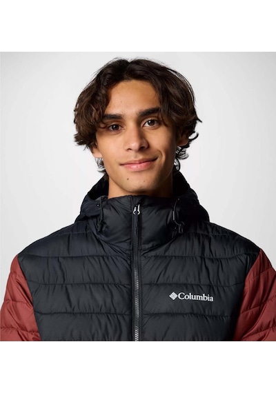 Columbia Powder Lite Iı Hooded Erkek Mont Kırmızı