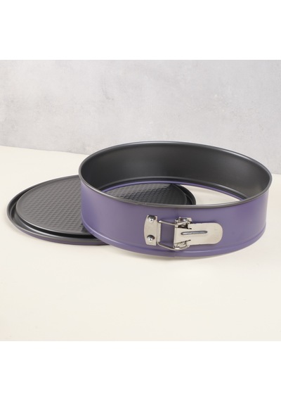 Guardini Kelepçeli Kek Kalıbı Mor 26 Cm Renkli