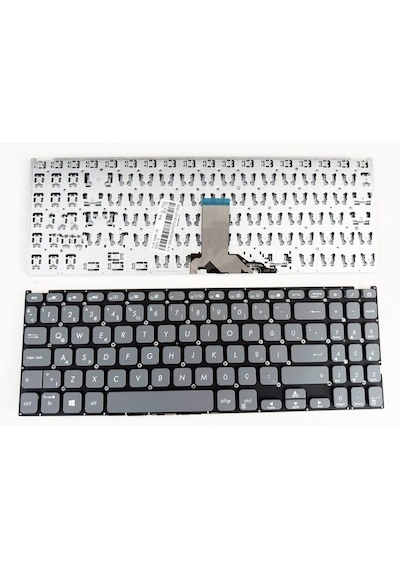 Asus X509fa-ej644t X509fa-ej857t Klavye Füme Renk Tuş Takımı