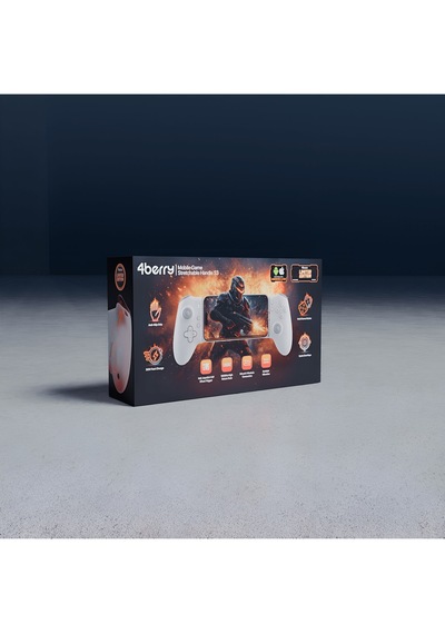 Apple Uyumlu 4berry Telefon Gamepad Dönüştürücü Android iOS Mobil Joystick Oyun Kolu