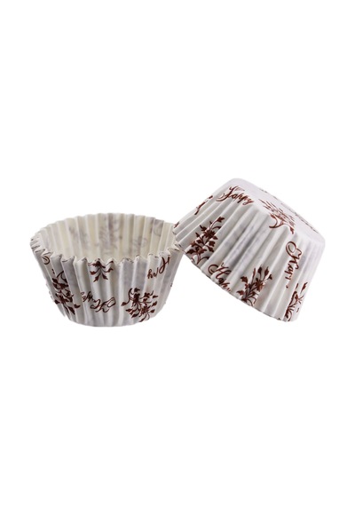 Cupcake Kalıbı Pet Kapsül Kek Kalıbı 48X34 Mm 100 Adet Sarmaş