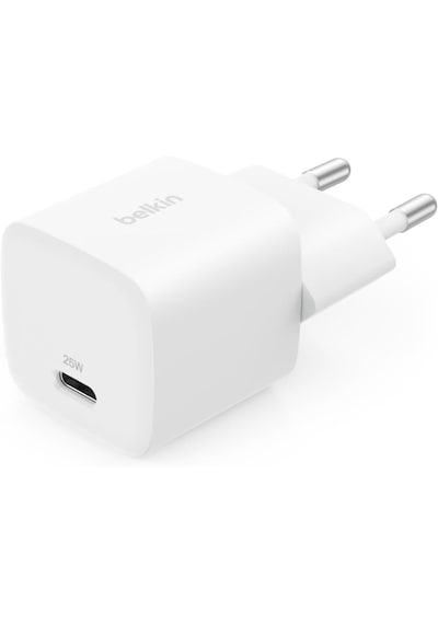 Belkin Boostcharge Usb-c 25 W Pd 3.0 Pps Hızlı Şarj Cihazı, Beyaz