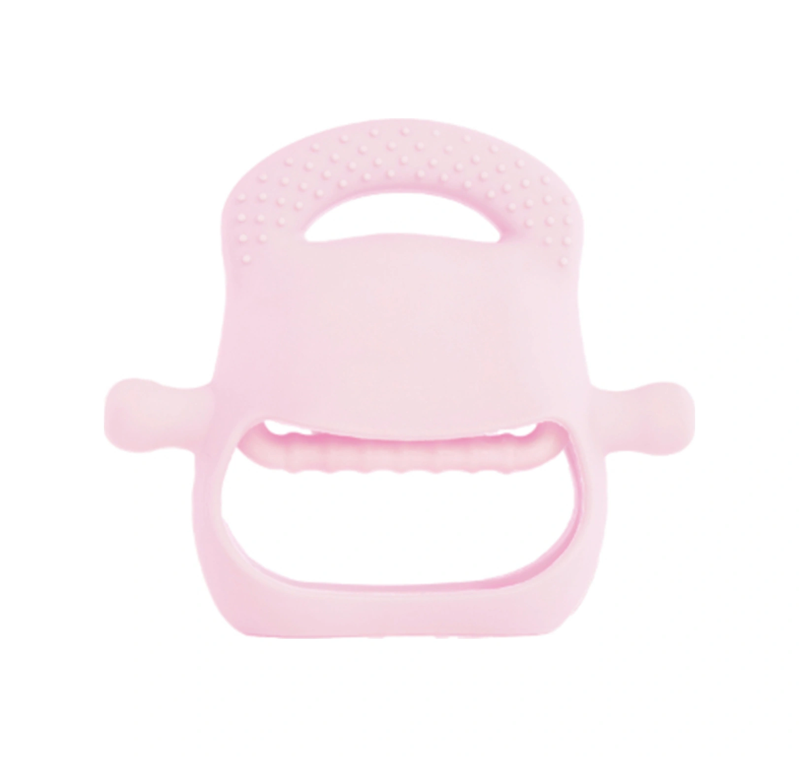 Pembe Bebek Silikon Diş Kaşıyıcı Pembe
