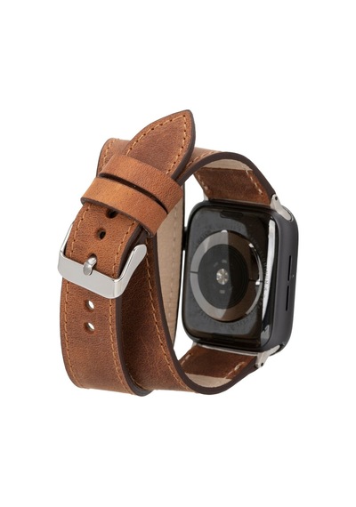 Apple Watch Uyumlu Deri Kordon 42-44-45mm Dt G2 Diğer