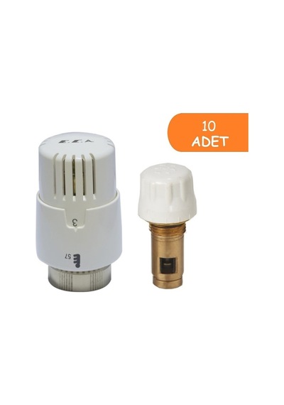 10 Adet Eca Termostatik Trv4 Kafa Grubu 41,3mm 602120813