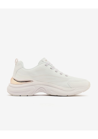 Skechers Hazel - Step N Flow Kadın Beyaz Sneakers 177575 Wht Beyaz