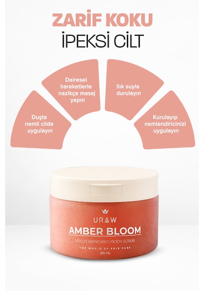 3 Lü Bloom Vücut Peeling Seti