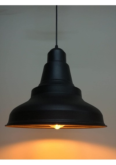 Tr Rsylight Retro Metal Sarkıt Avize Rustik Tekli Sarkıt Siyah Cafe Mutfak Aydınlatma Siyah Rys000110 Diğer