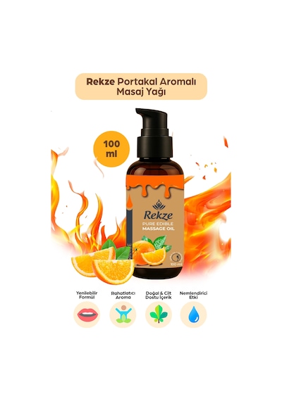 Masaj Yağı - Portakal Aromalı Vücut Aromaterapi 100 Ml - 635846700