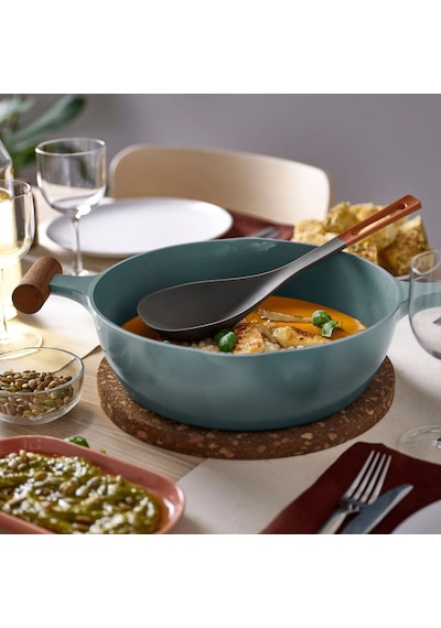 Ikea Knorrhane Derin Pişirme Ve Servis Kaşığı 31 Cm Gri Kahverengi Çok Renkli